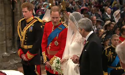 A királyi esküvő percről percre 