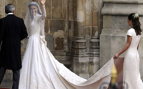 Kiállítják Kate Middleton esküvői ruháját