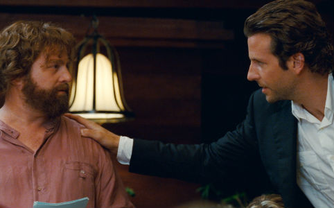 Zach Galifianakis és Bradley Cooper a Másnaposok 2. részében