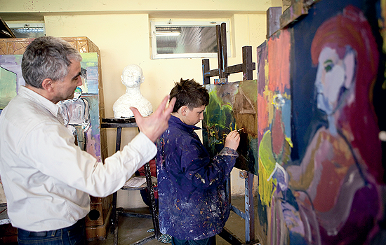 Egy fiatal festőzseni a zalai faluban 