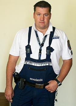 Ézsiás Gábor rendőr főhadnagy