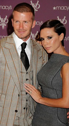 Victoria és David Beckham