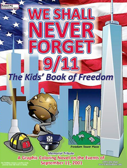 Botrányt kavart a szeptember 11-i kifestőkönyv 