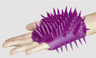 Erotikus masszázskesztyű