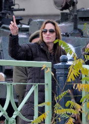 Angelina Jolie tavaly, a budapesti frogatáson