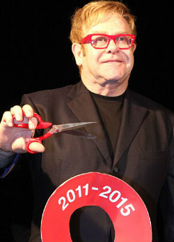 Elton John AIDS ellen harcol