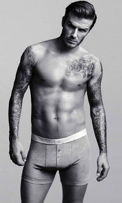 Beckham a H&M 2012-es kampányában