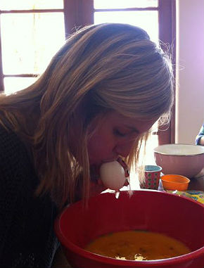 Így fest tojásokat Heidi Klum - fotó