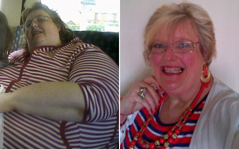 A fogyókúra előtt és után
