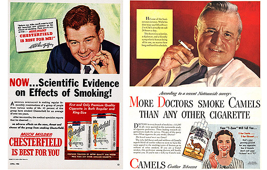 A cigizés nem káros, a cukor meg fogyaszt - bizarr reklámok az ötvenes évekből