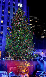 Ilyen a világ leghíresebb karácsonyfája