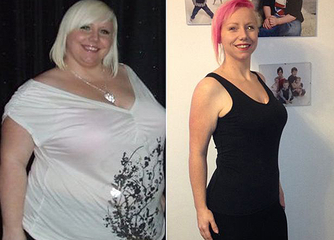 Megfelezte a testsúlyát