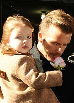 Az eddigi legaranyosabb fotó David Beckhamről és lányáról