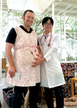 Ekkora hassal járt Benjamin Percy Fotó: CQ