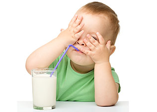 A tehéntej korai bevezetésének káros hatásairól       