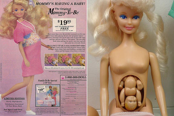 A kismama Barbie minden idők legbizarrabb Barbie-ja