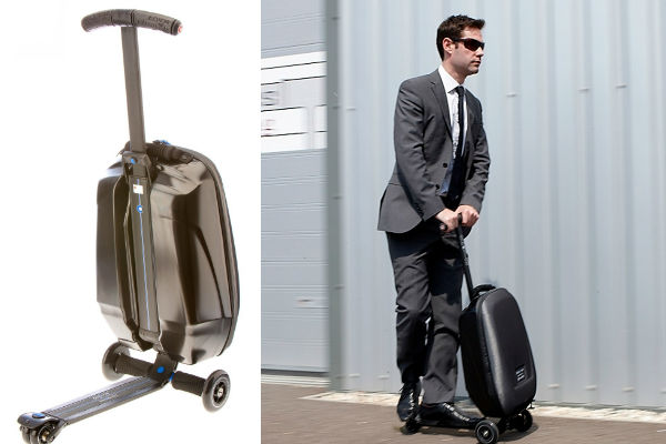 Bőrönd és robogó egyben