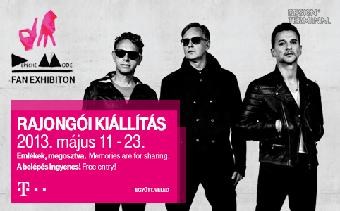 Depeche Mode ereklyék Budapesten 