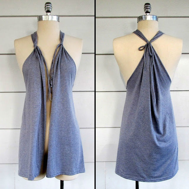 Csináld magad: strandruha pólóból