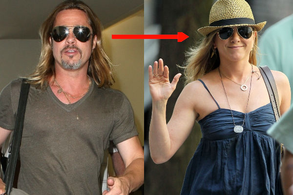 Brad Pitt még mindig Jennifer Anistonnak öltözik - fotók