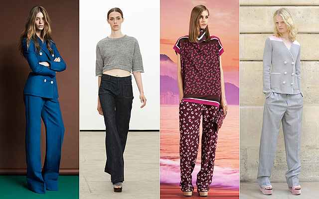 2014 a bő nadrágok és a kék szín éve lesz