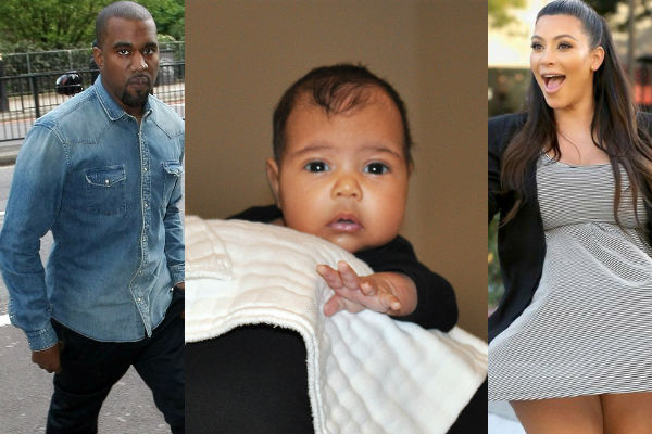 Első fotó: Csodáld meg a Kardashian-West babát