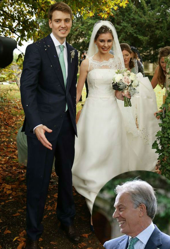 Megházasodott a volt angol miniszterelnök fia - fotó