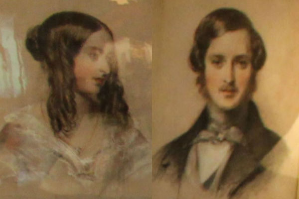 Viktória királynő és Albert herceg protréját egy magyar festő készítette