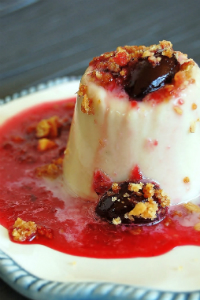 Kókusztejes panna cotta