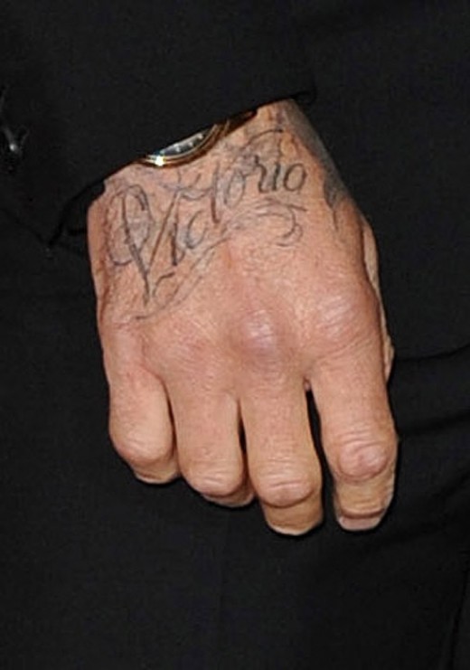 Beszédes tetoválások - górcső alatt David Beckham teste