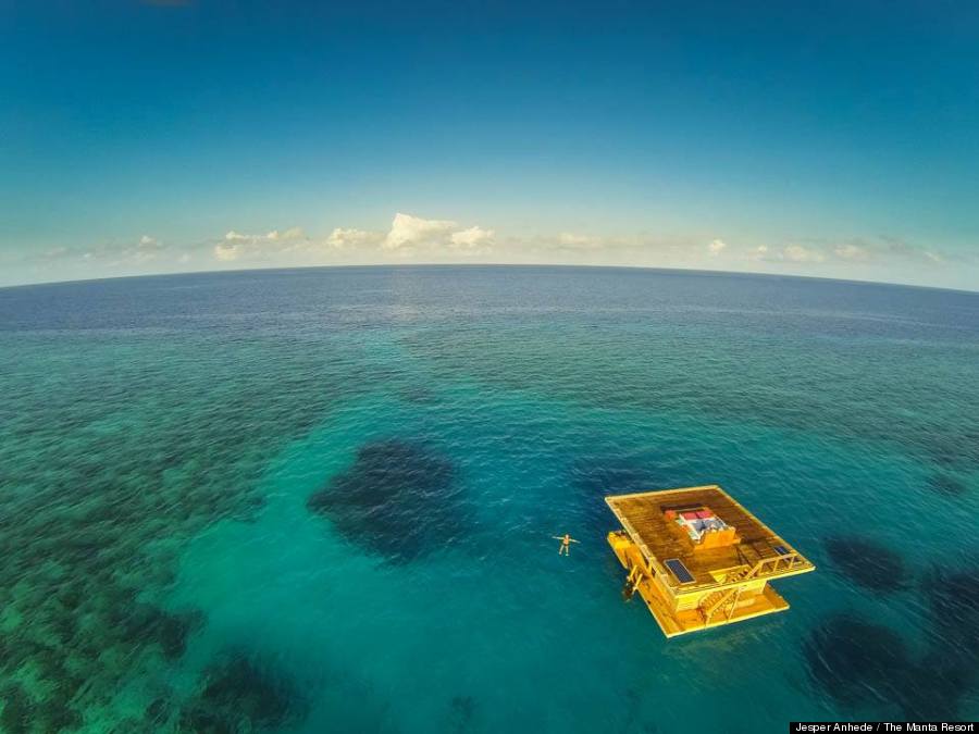 Ilyen egy vízalatti szoba az óceánban - fotó