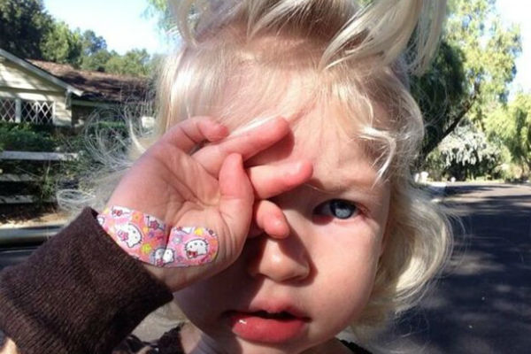 Szupercuki fotó Jessica Simpson kislányáról