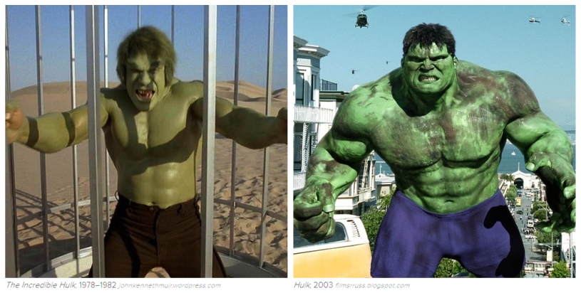 Hulk: 1978-82, 2003. 