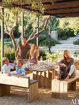 A színész és családja