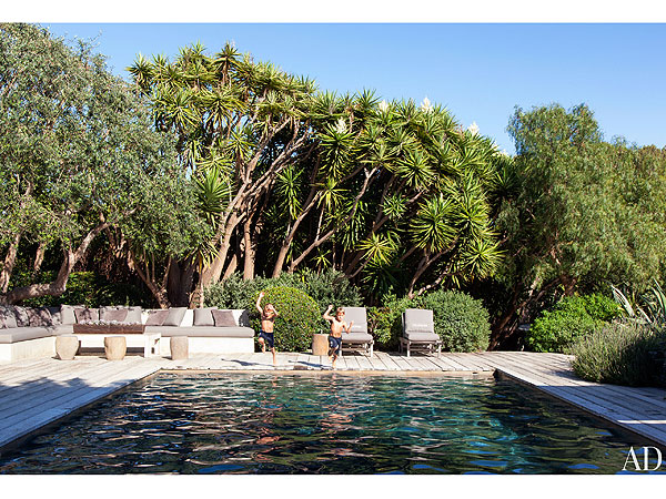 A medence az ikrekkel