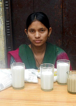 Soha nem evett még szilárd ételt egy 25 éves nő 