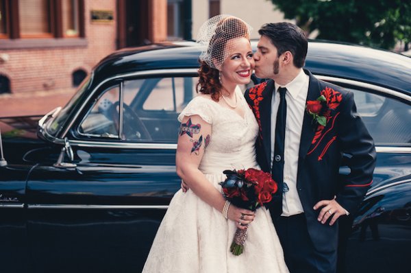 Ha tetovált a menyasszony