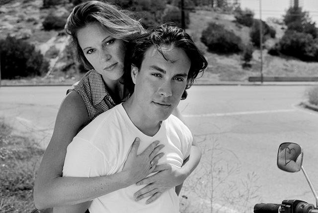 Eliza Hutton és Brandon Lee Eliza Hutton és Brandon Lee