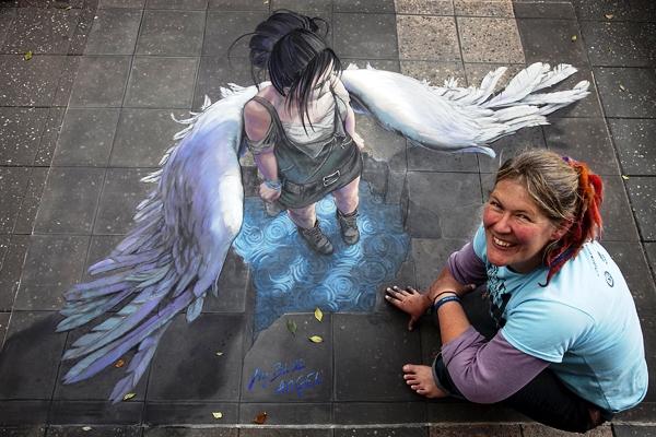 3D street art képek