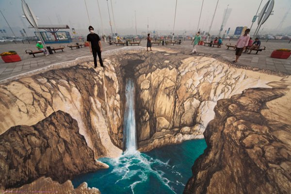 3D street art képek