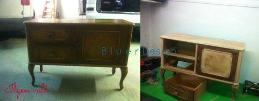 Régi bútorok feltúrbózva