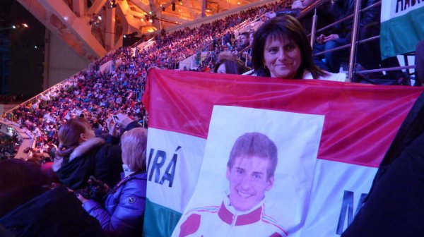 Szurkoló anya az olimpián