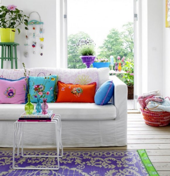 10+1 színes, tavaszi nappali