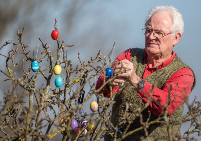 Alakul a húsvéti dekor - Fotó: MTI