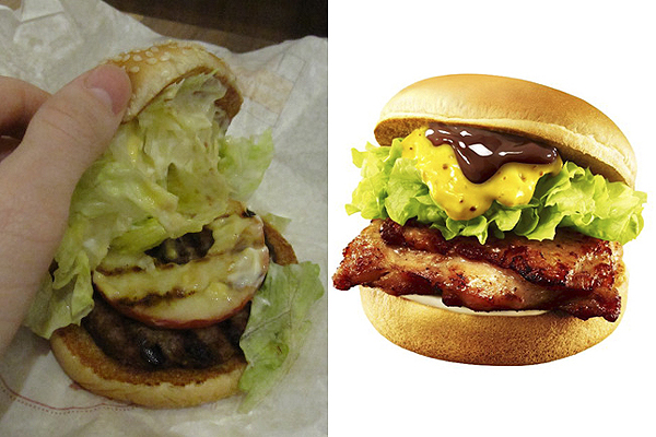 Balra az almás, jobbra a mézes-csokis-mustáros