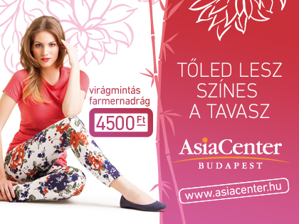 Tavaszi virágbontás az AsiaCenterben