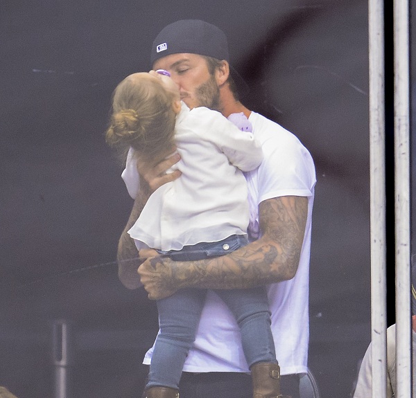 David Beckham majd' felfalta lányát David Beckham majd' felfalta lányát