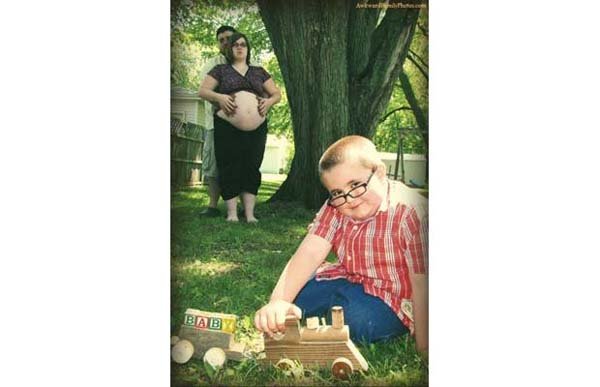 29 totál bizarr családi fotó, amitől zavarba jössz 