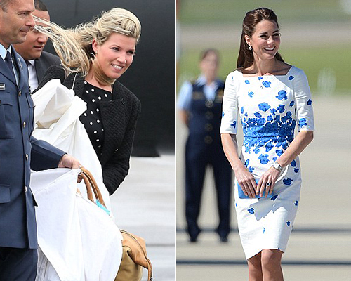 Natasha a ruhák cipelésében is segédkezett Natasha a ruhák cipelésében is segédkezett