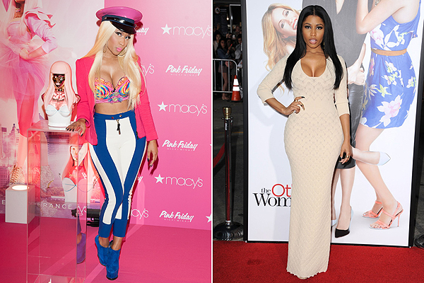 Nicki Minaj, a makeunder előtt és után Nicki Minaj, a makeunder előtt és után